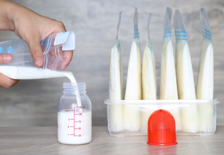 Breast Milk Storage Bags - safely store