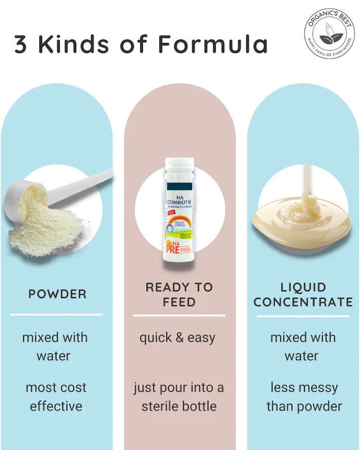 Comparing Powdered and Ready-to-Feed Formulas