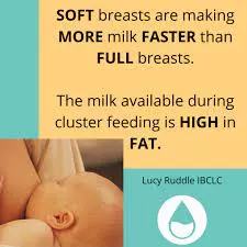 breast milk supply drop - Softer Breasts Mean Less Milk