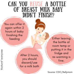 How Long is Reheated Breast Milk Good For? 2-Hour Rule